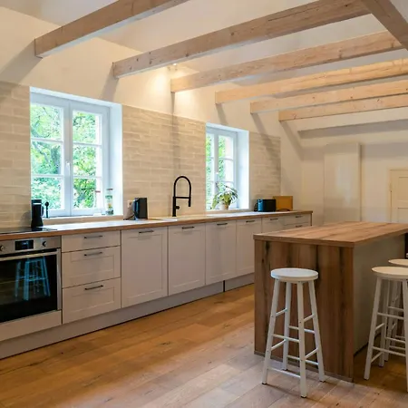 Ferienhaus Historic Forester's House Tornow In Forest Setting