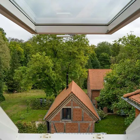 Historic Forester's House Tornow In Forest Setting *