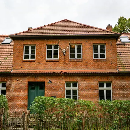 Historic Forester's House Tornow In Forest Setting Ferienhaus *