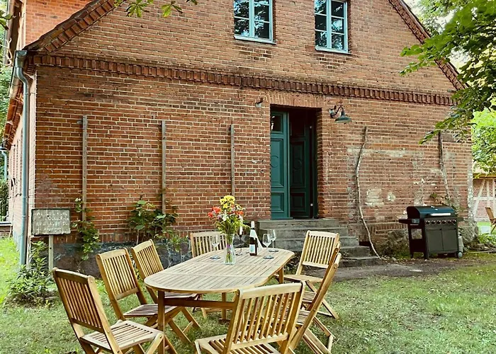 Historic Forester's House Tornow In Forest Setting *