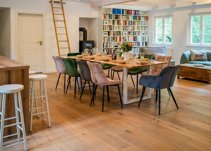 Historic Forester's House Tornow In Forest Setting Tatil Evi Krangen