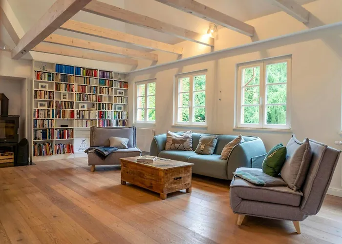 Historic Forester's House Tornow In Forest Setting Tatil Evi Krangen