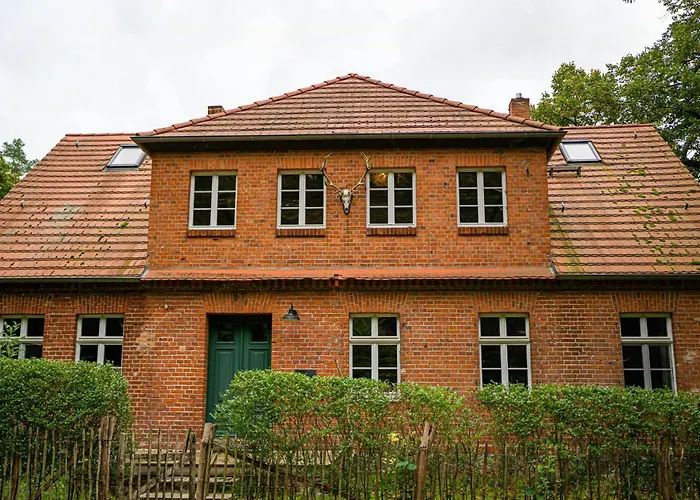 Historic Forester's House Tornow In Forest Setting Tatil Evi *