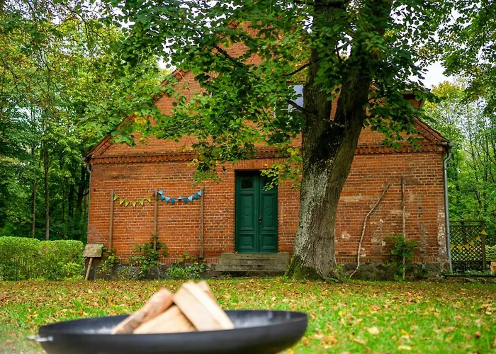 Historic Forester's House Tornow In Forest Setting Tatil Evi