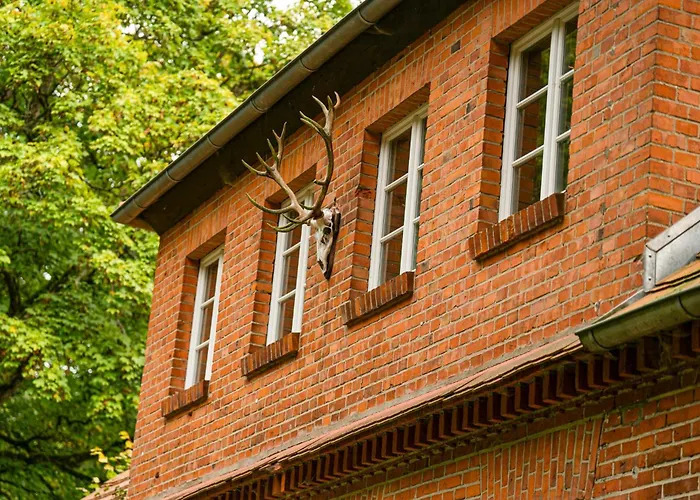 Historic Forester's House Tornow In Forest Setting Tatil Evi